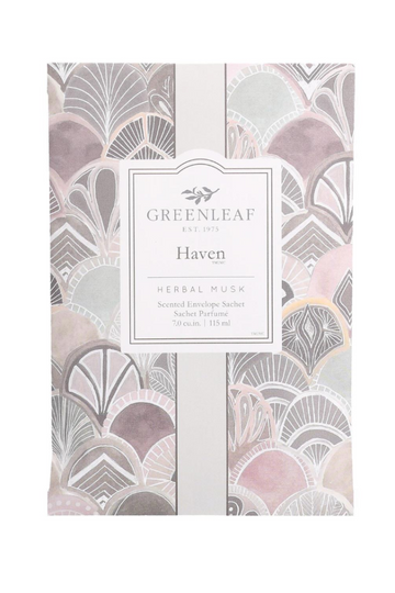 Greenleaf Scented Sachet- Haven