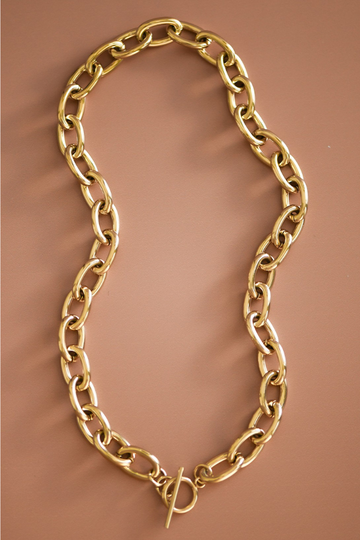 Chunky Chain Necklace - Gold