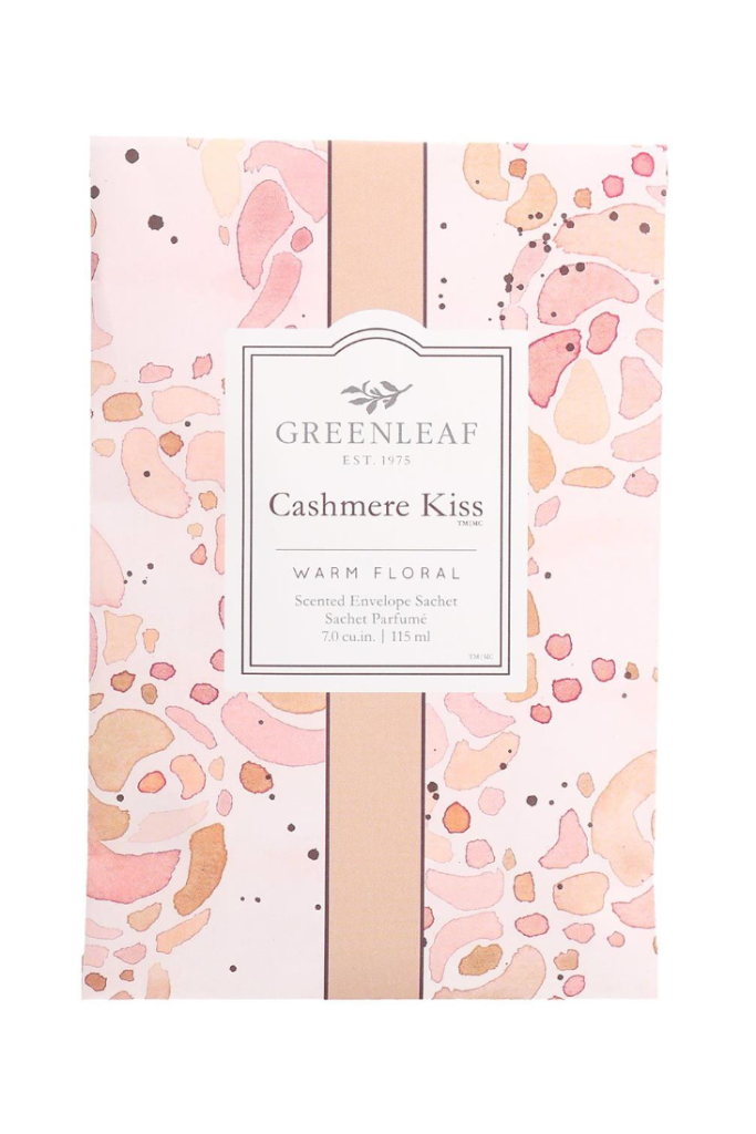 Greenleaf Scented Sachet- Cashmere Kiss