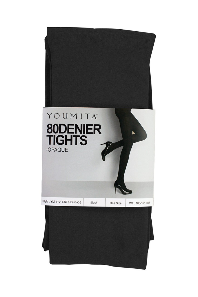 Opaque Tights - Black