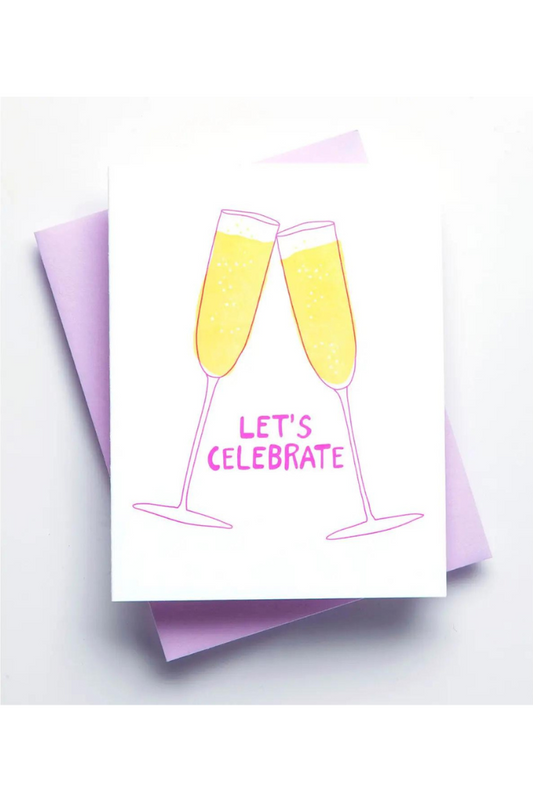 Let&#039;s Celebrate Glasses Card