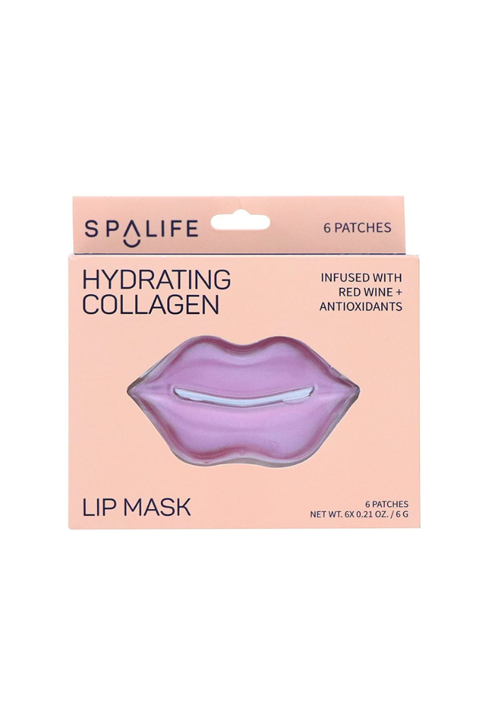 Hydrating Collagen & Red Wine Hydrogel Lip Masks - 8 Ct