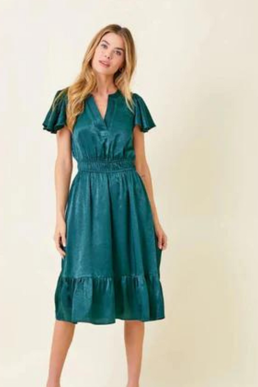 Private Audience Dress- Teal