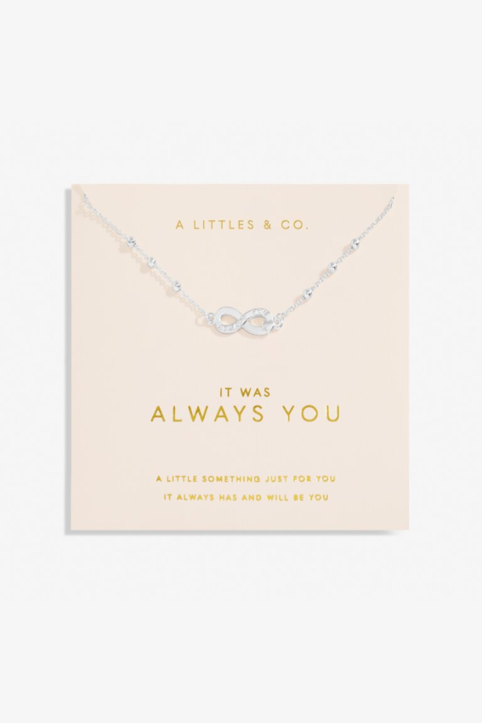 Forever Yours &#039;It Was Always You&#039; Necklace- Silver