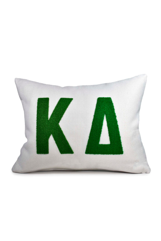 Sorority Embroidered Pillow - Kappa Delta