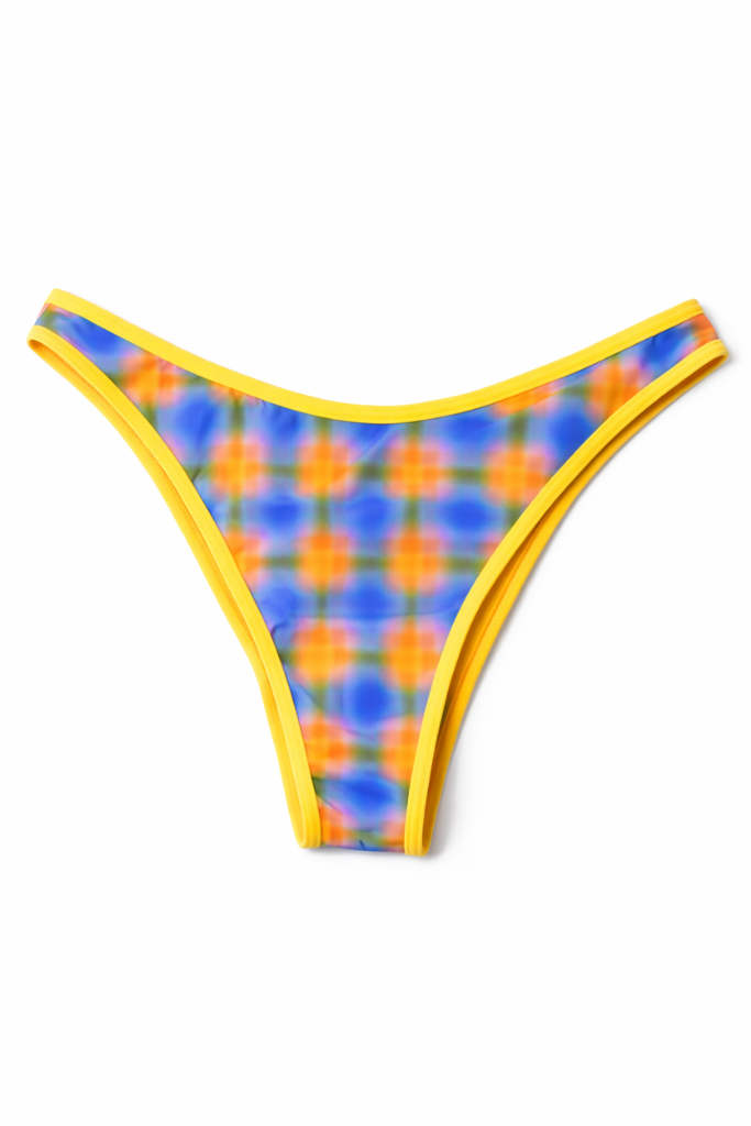Wave Babe Bikini - Blue/Yellow
