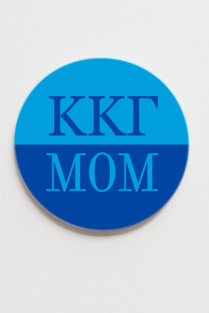Kappa Kappa Gamma Mom Button - 2.25 inch