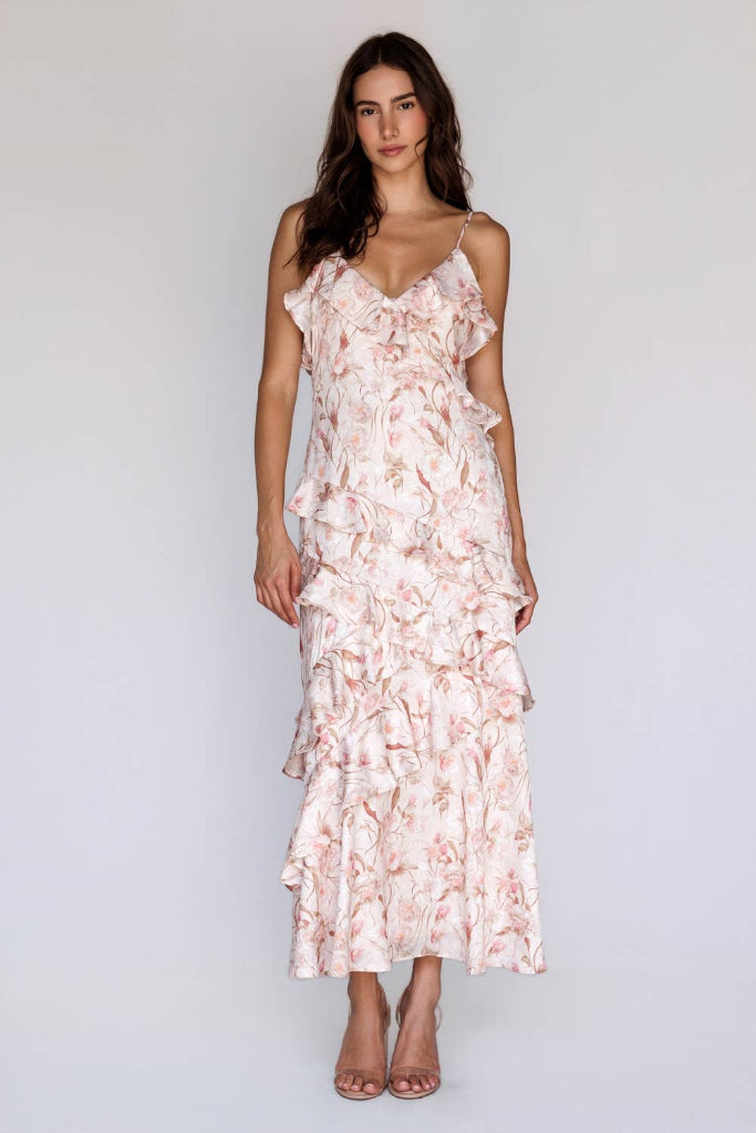 Sheril Maxi Dress- Pink