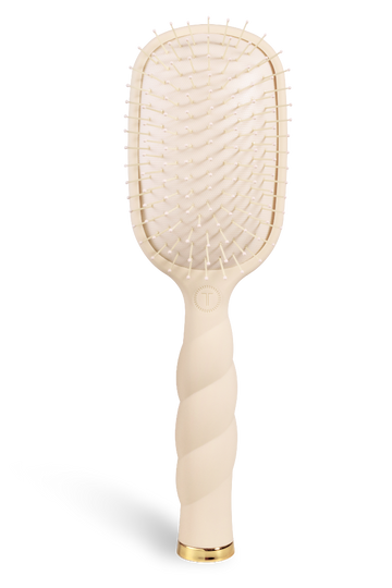 TELETIES Detangler Hair Brush for Medium Hair - Tan