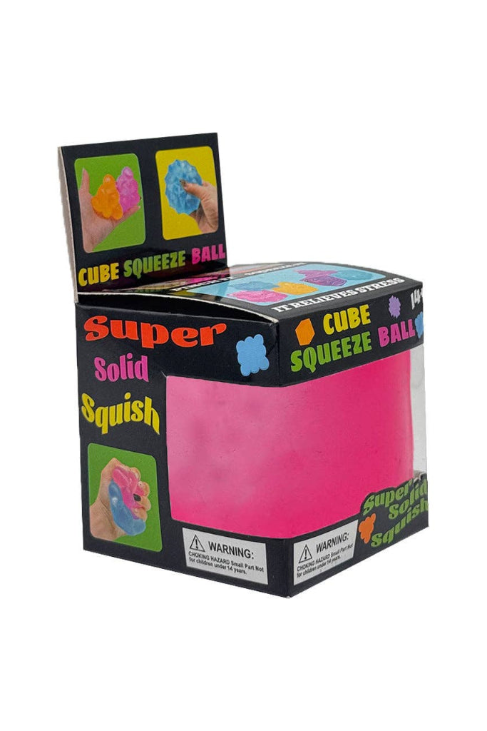 Nice Cube Slow Rising Squeeze Toy - Pink