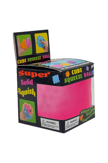 Nice Cube Slow Rising Squeeze Toy - Pink