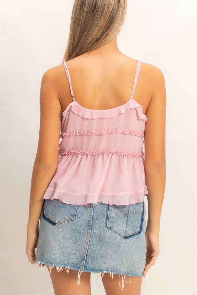 Strike It Top- Pink