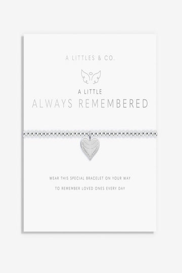 A Little &#039;Always Remembered&#039; Bracelet- Silver