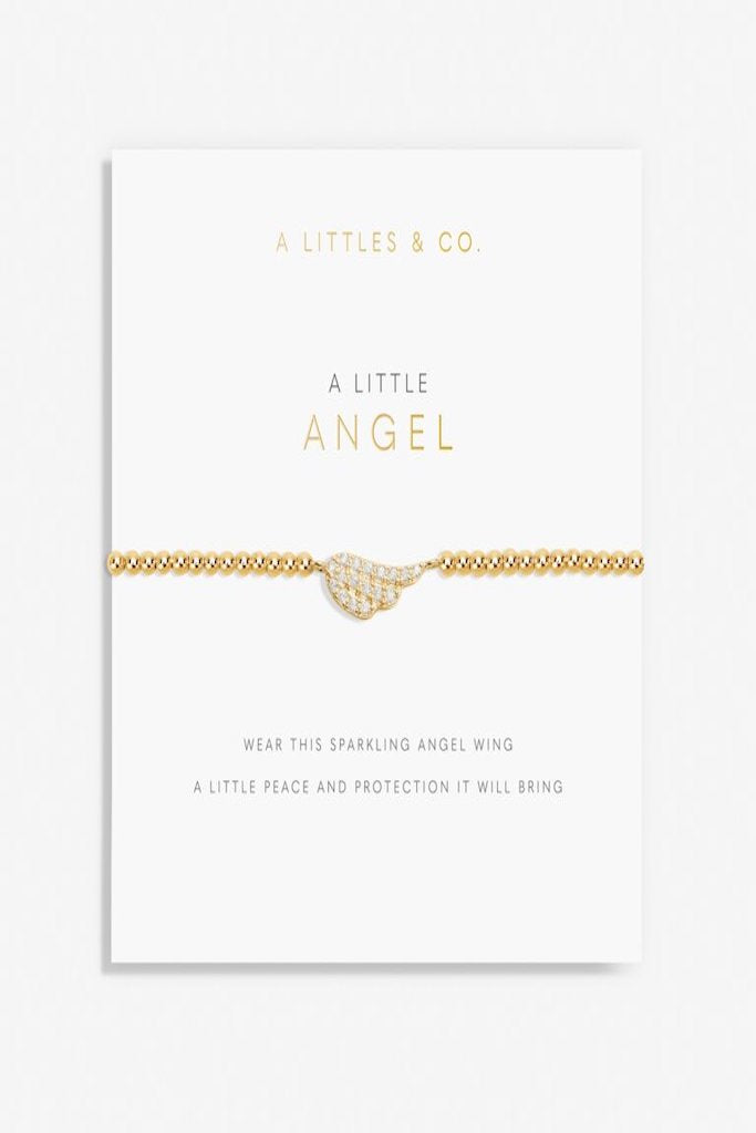 A Little &#039;Angel&#039; Bracelet- Gold
