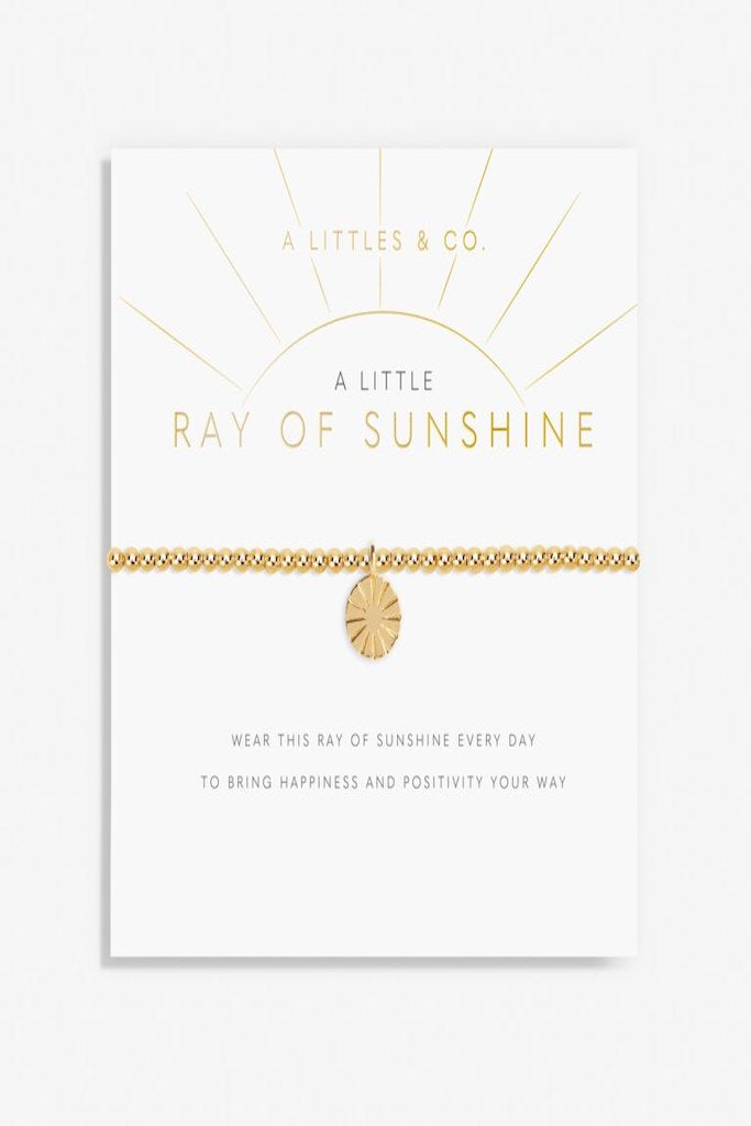 A Little &#039;Ray Of Sunshine&#039; Bracelet- Gold