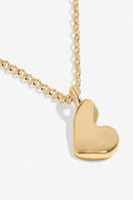 A Little 'Heart Of Gold' Necklace- Gold