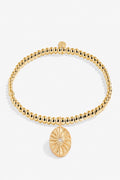 A Little 'Well Behaved Women Don't Make History' Bracelet- Gold