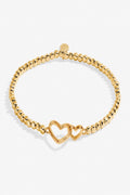 Forever Yours 'You Are Always In My Heart' Bracelet- Gold