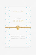 A Little 'Baby Boy' Bracelet- Gold