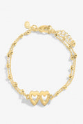 Forever Yours 'Everyday I Love You More' Bracelet- Gold