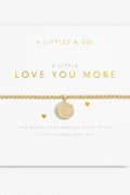 A Little 'Love You More' Bracelet- Gold