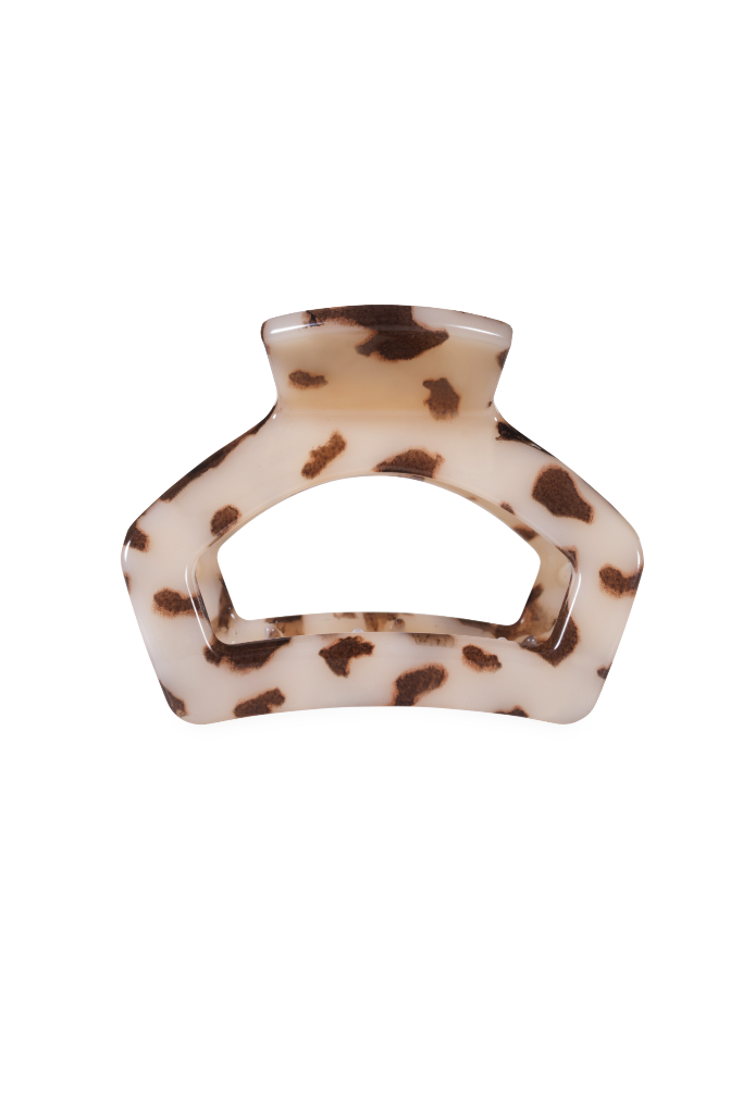 TELETIES - Open Blonde Tortoise | Petite | Hair Clip