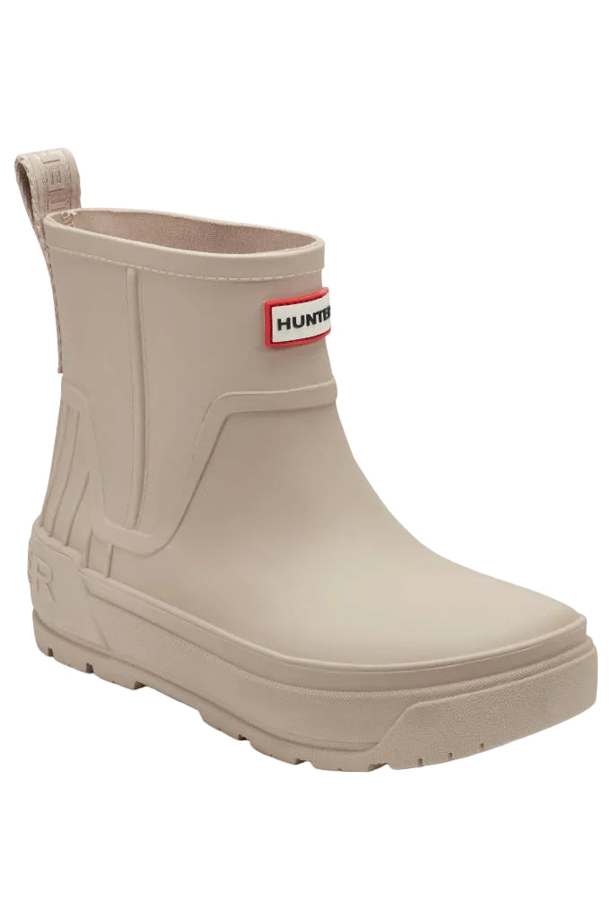 Hunter Wale Waterproof Lightweight Bootie - Natural