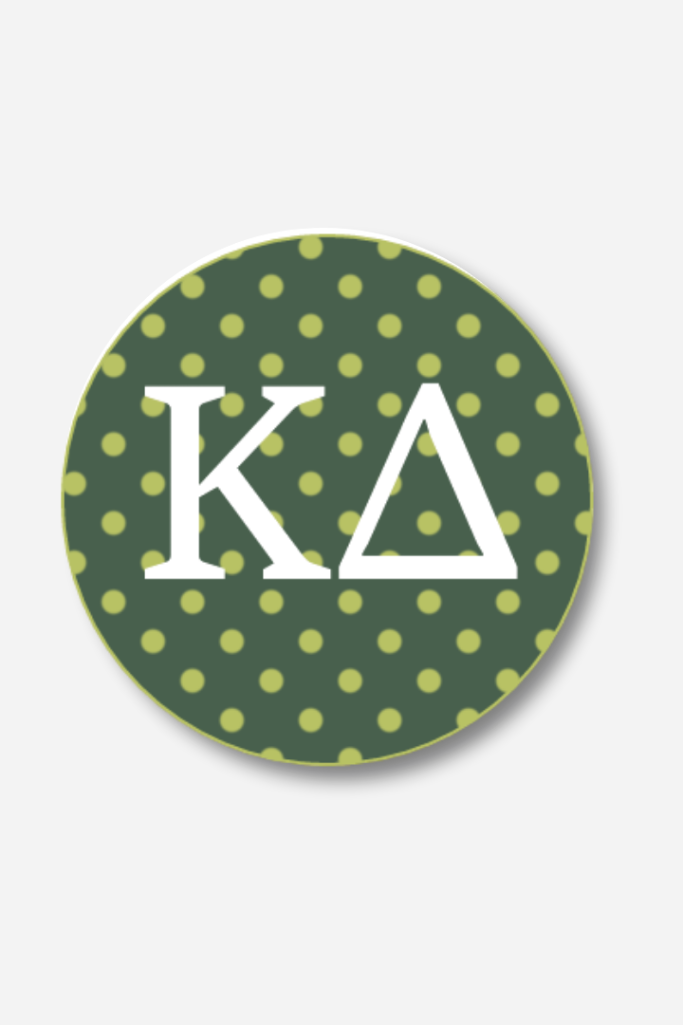 Good Vibez Collegiate - Kappa Delta Dots Button