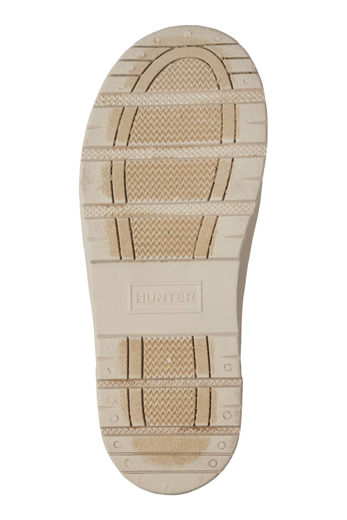 Hunter Wale Waterproof Lightweight Bootie - Natural