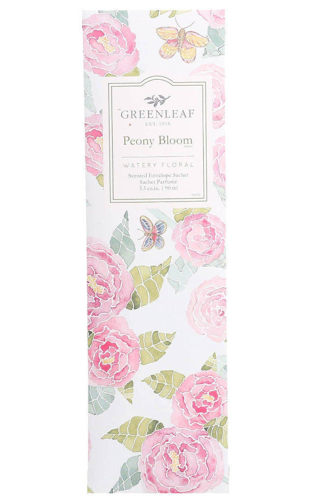 Greenleaf Slim Sachet - Peony Bloom