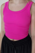 Break The Bank Cropped Tank- OS