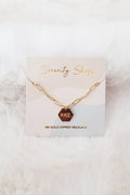 Sorority Paper Clip Necklace-