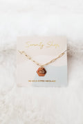 Sorority Paper Clip Necklace-