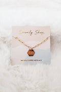 Sorority Paper Clip Necklace-
