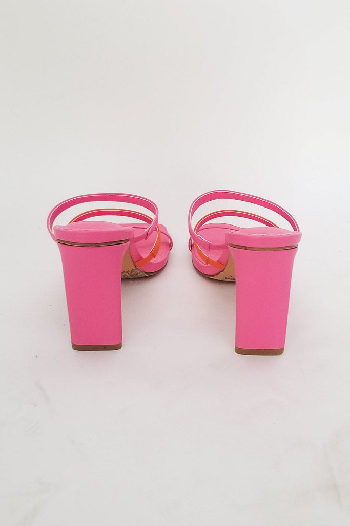 Fern Heels- Bright Pink