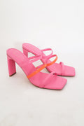 Fern Heels- Bright Pink