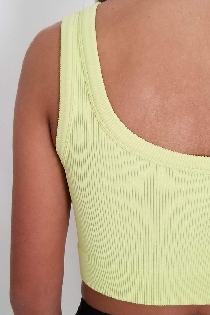 Giving Back Cropped Tank -