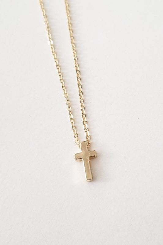 Angel Kiss Cross Necklace