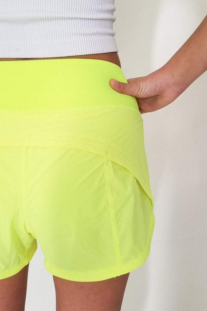 Sundreaming Active Shorts- Bright Yellow