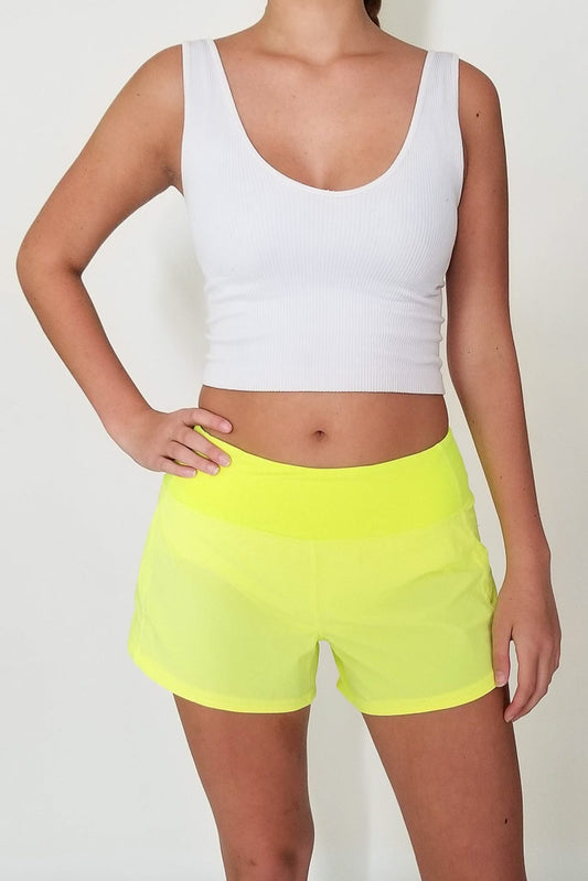 Sundreaming Active Shorts- Bright Yellow