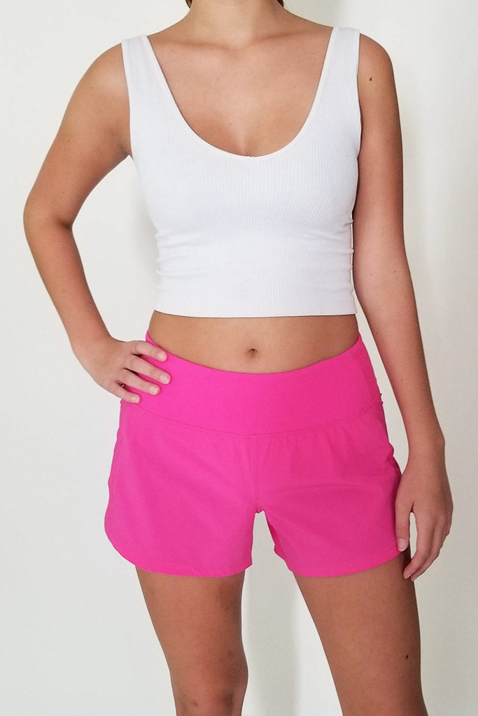 Sundreaming Active Shorts- Sonic Pink