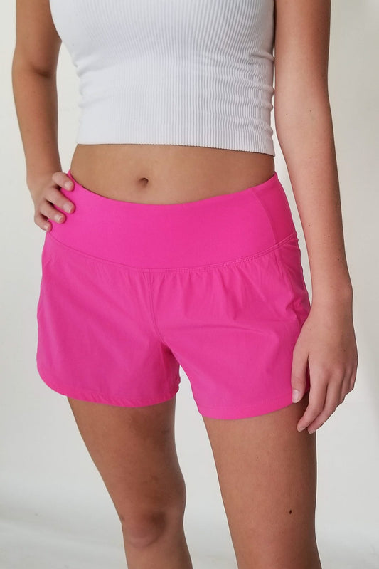 Sundreaming Active Shorts- Sonic Pink