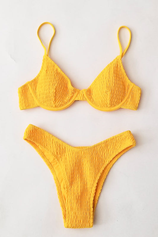 Found My Heart Bikini- Yellow