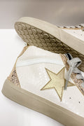 Paulina Sneaker- Blush Snake