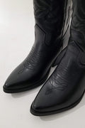 Wild West Cowboy Boot- Black