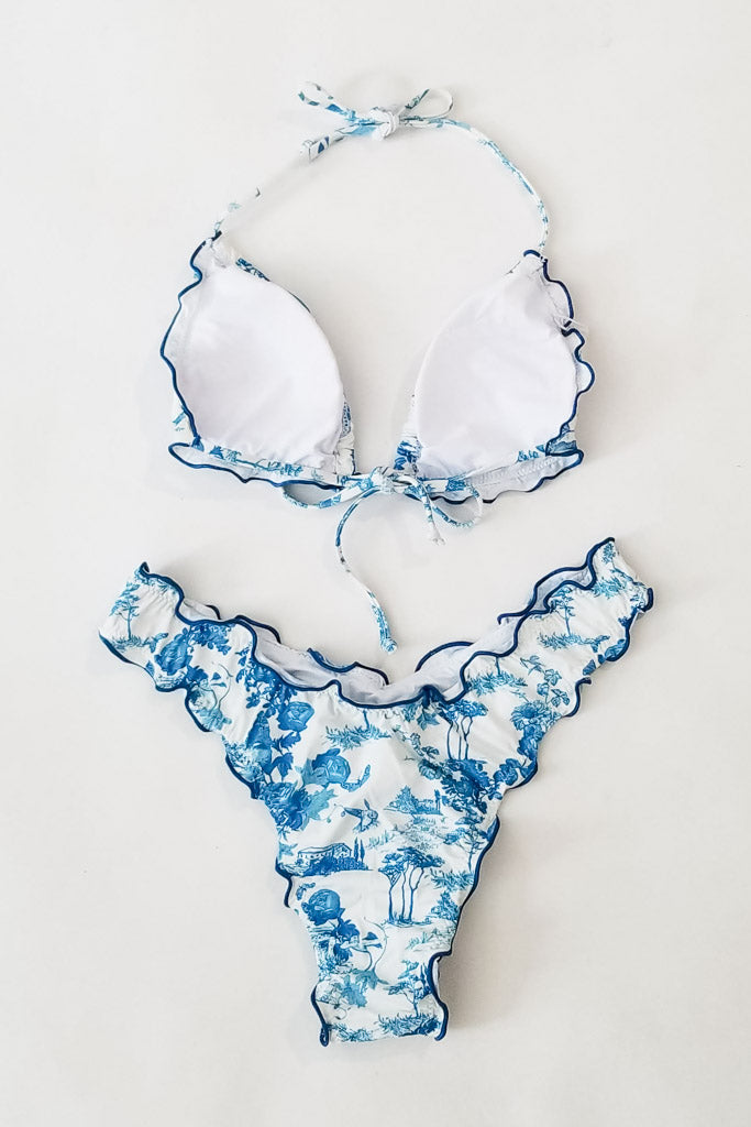 Beautiful Escape Bikini- Blue