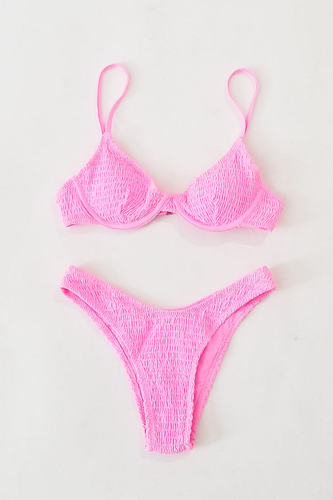 Beach Bliss Bikini- Pink