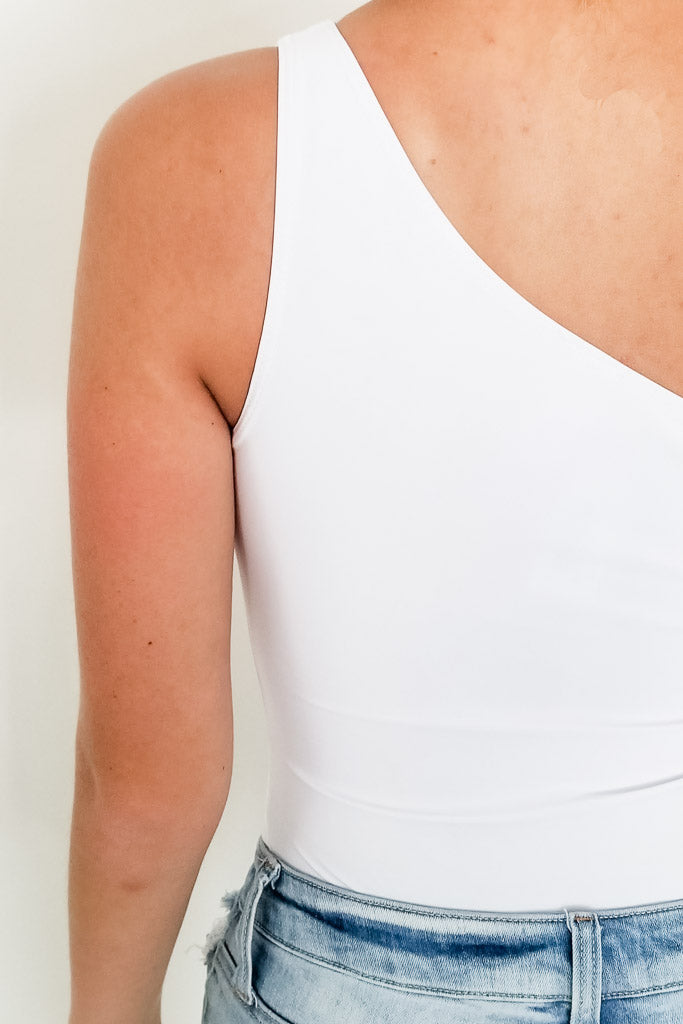 Pay Up Bodysuit- White