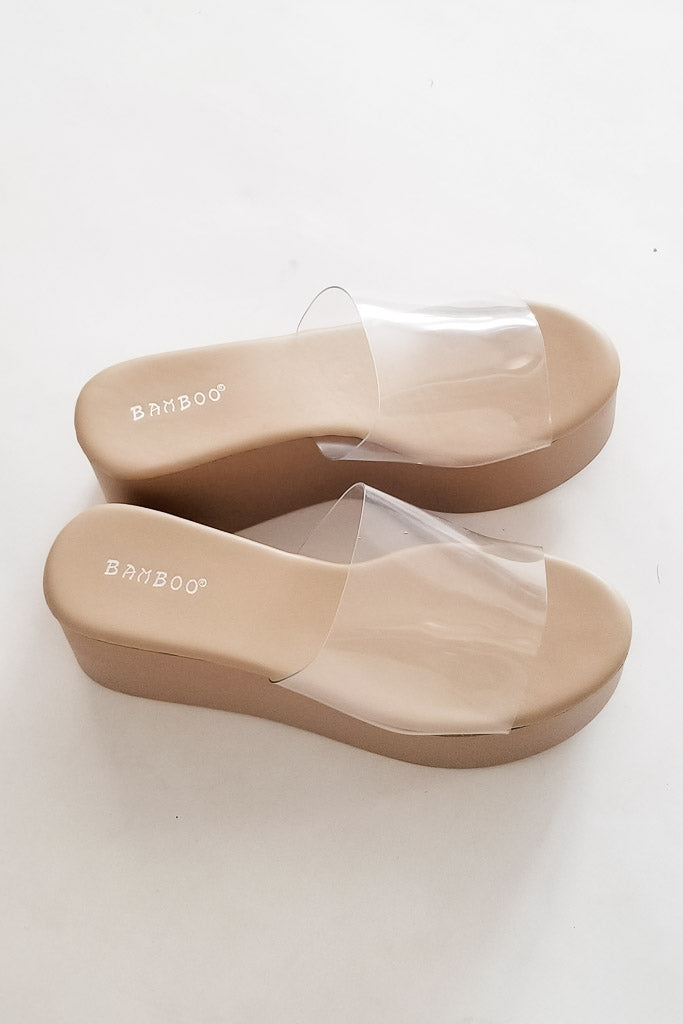 Rivera Daydream Platform Sandals - Nude