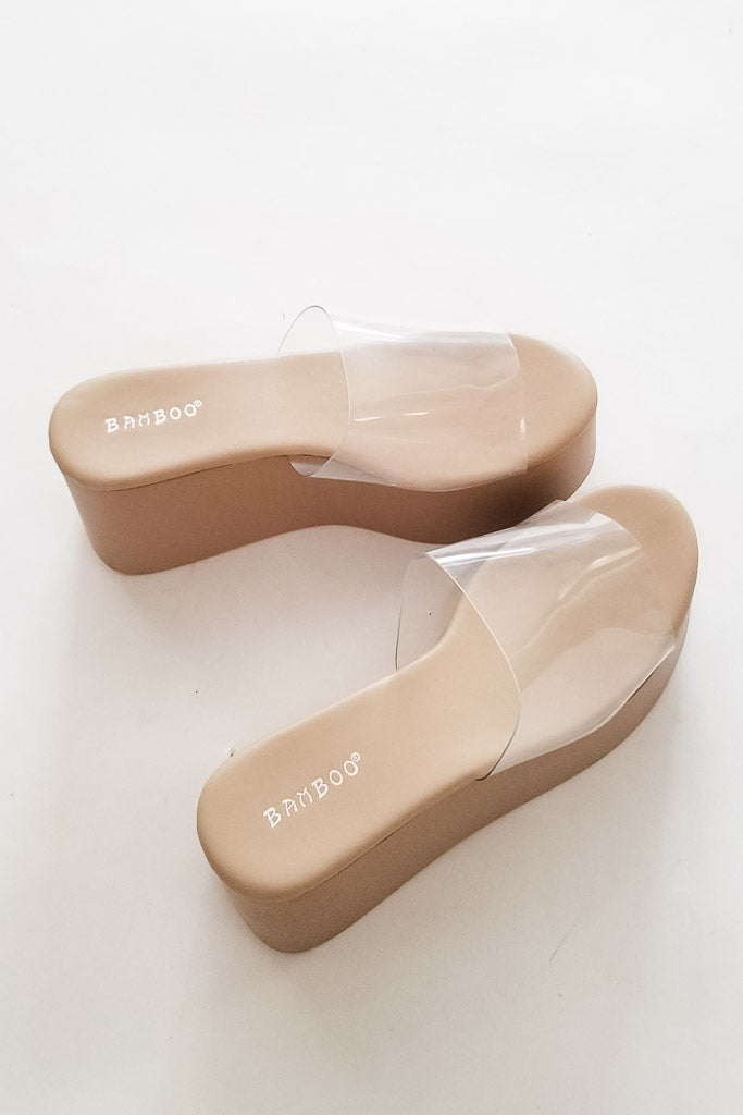 Rivera Daydream Platform Sandals - Nude